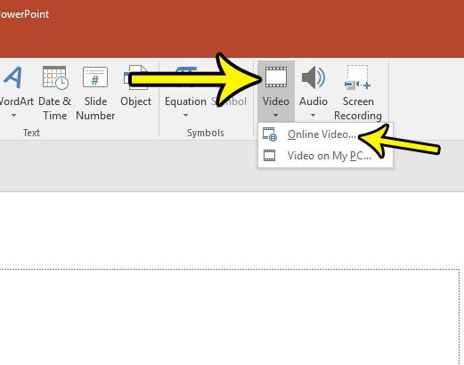 embed iframe in powerpoint 2016